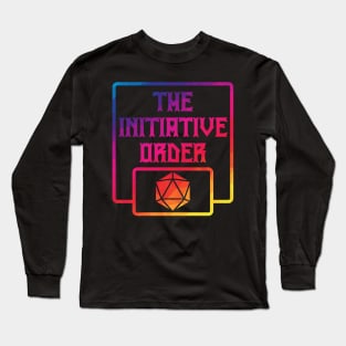 Rainbow Logo pocket and back Long Sleeve T-Shirt